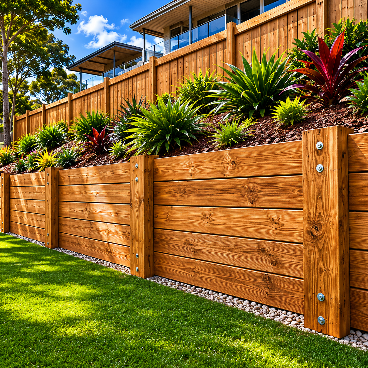timber walls
