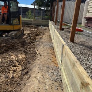 retaining wadd wood